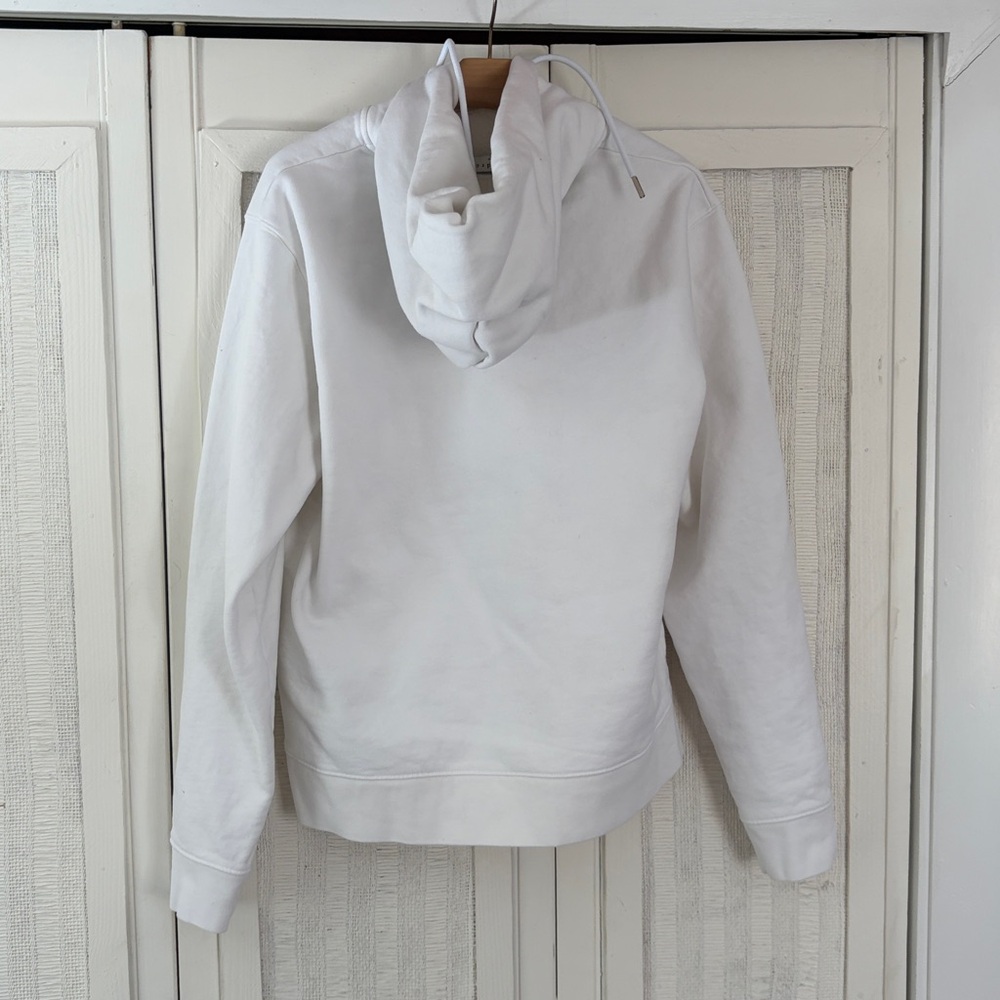 SANDRO Daisy Embroidered Organic Cotton Hoodie size M - Picture 8 of 9